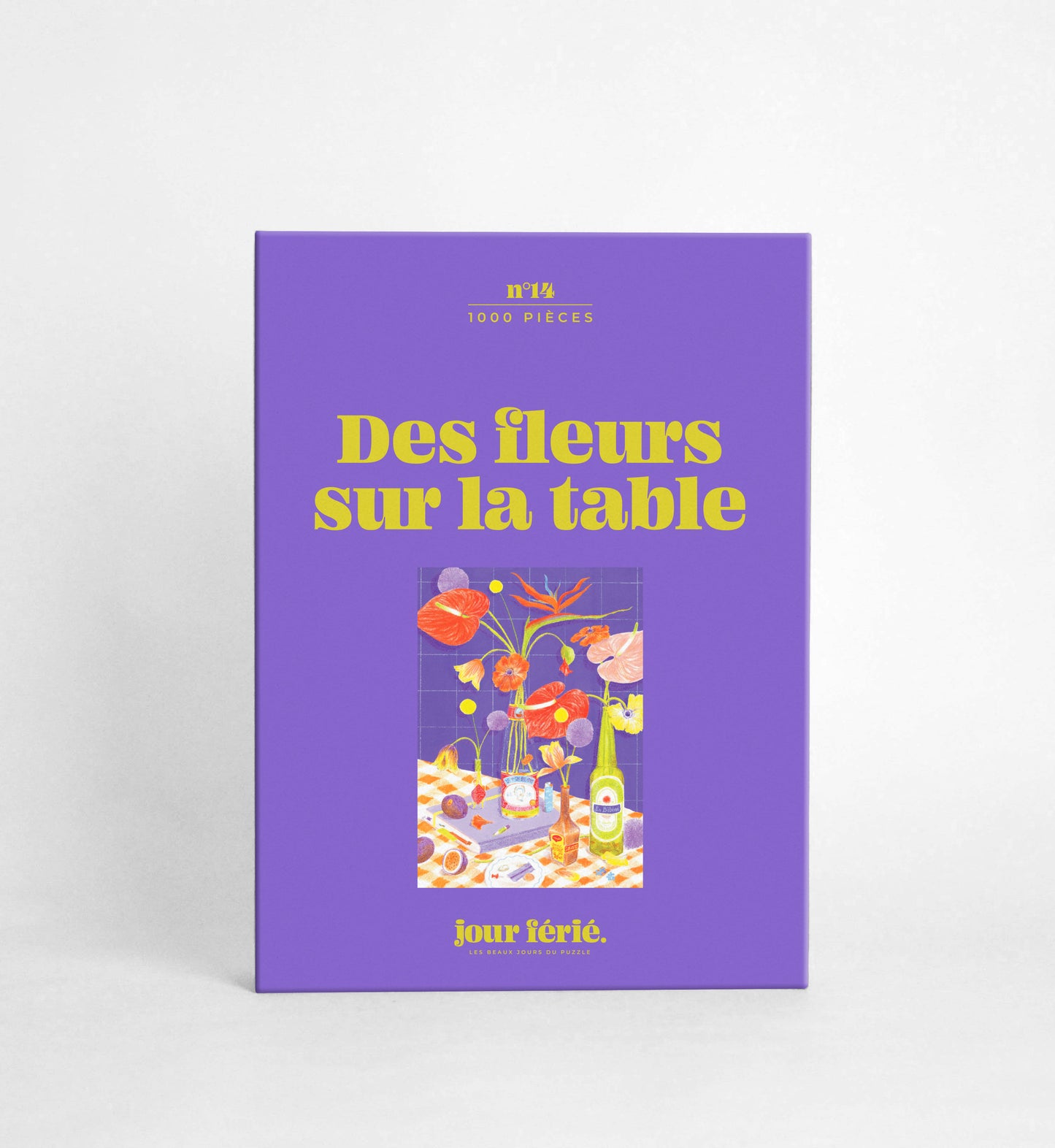 Des fleurs sur la table - JOUR FERIE