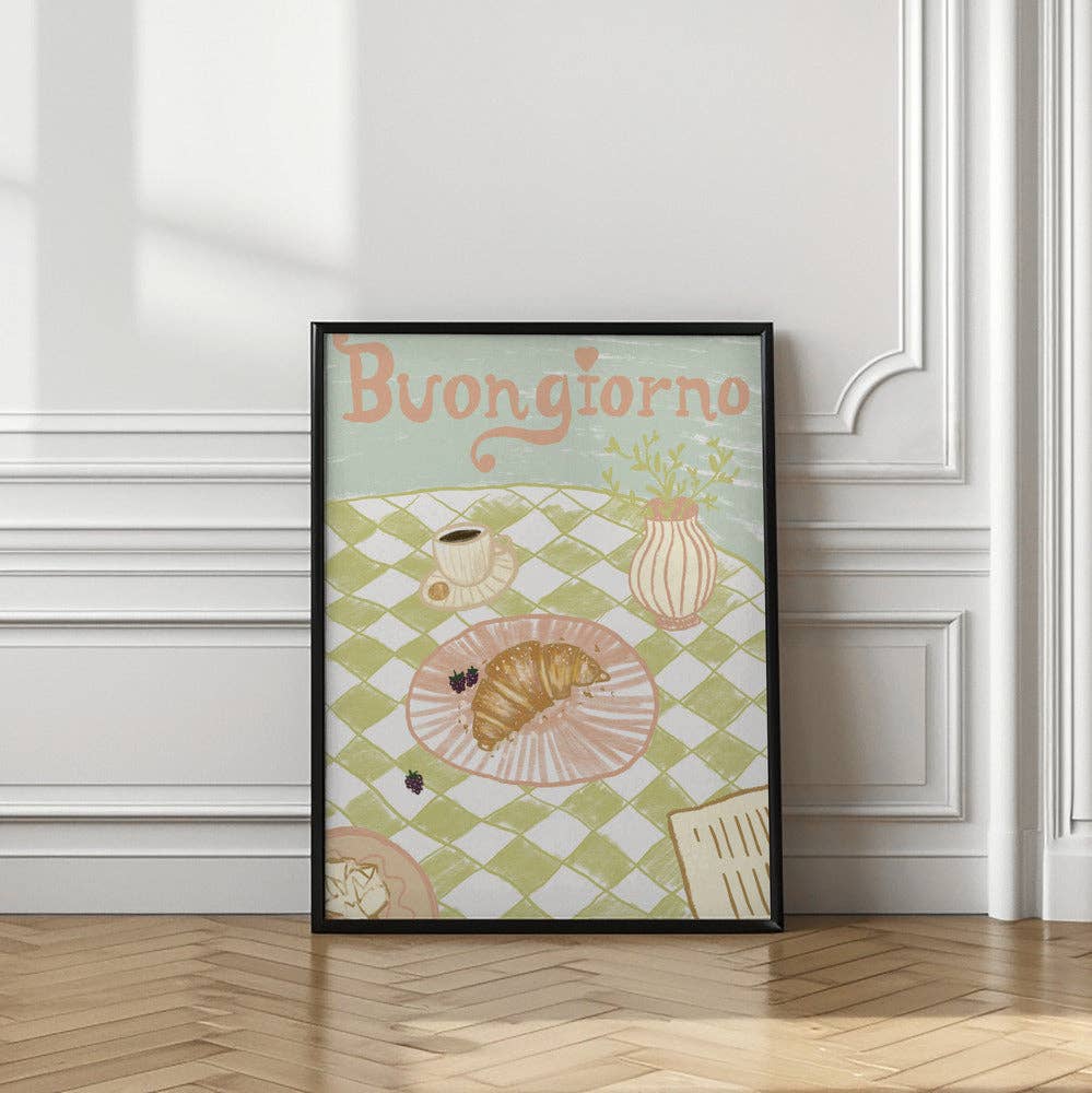 Affiche « BUONGIORNO » - STUDIO DOLCI