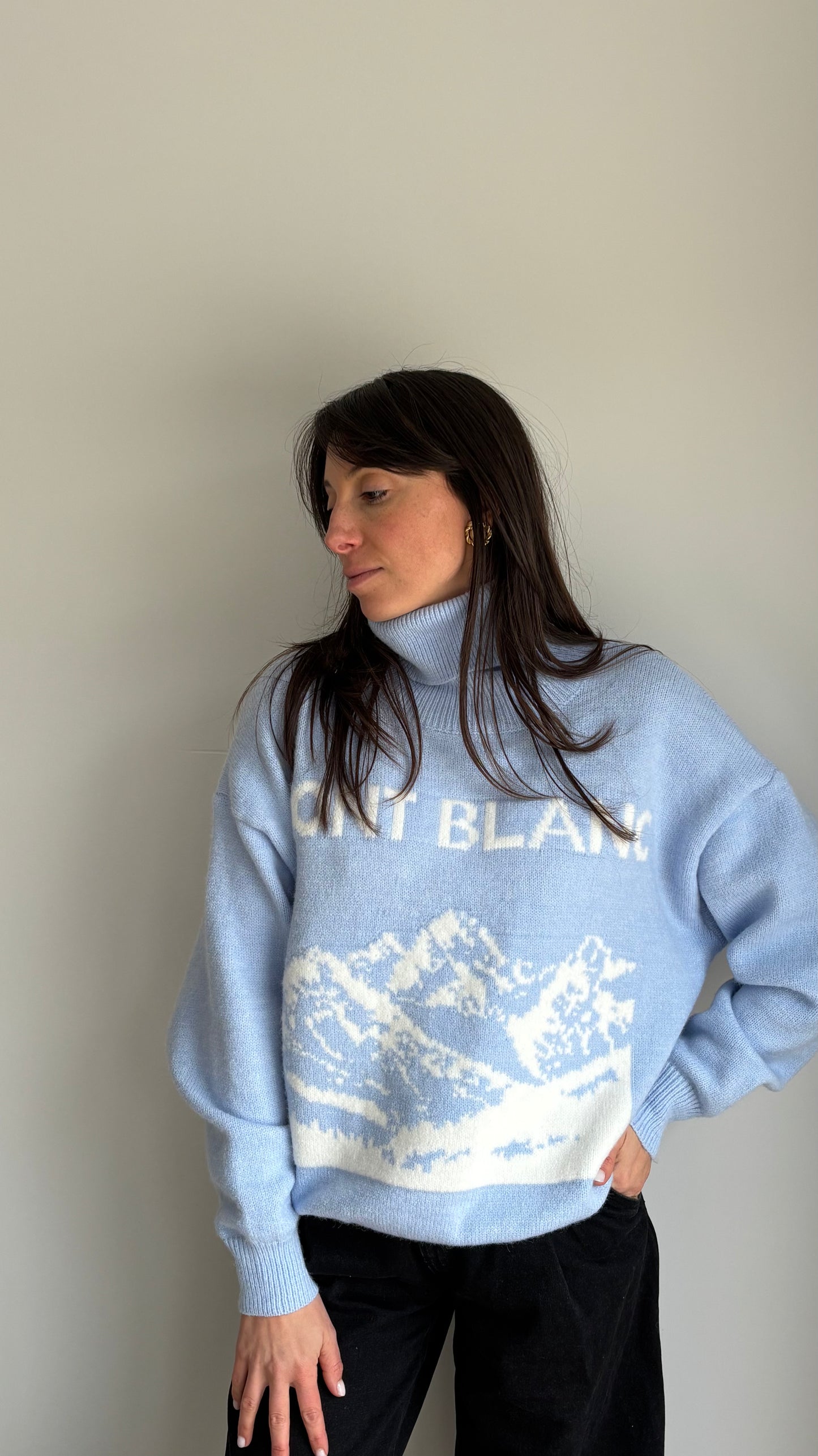 Pull col roulé MONT-BLANC