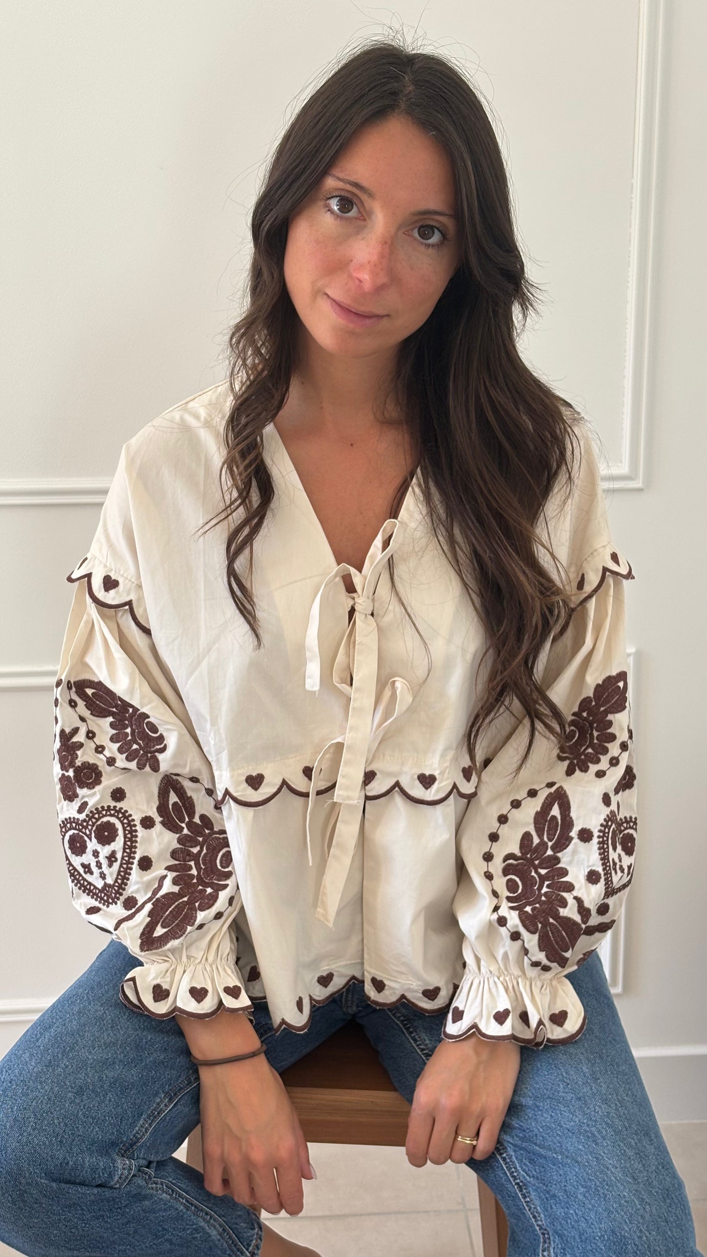 Chemise CHLOE - Crème