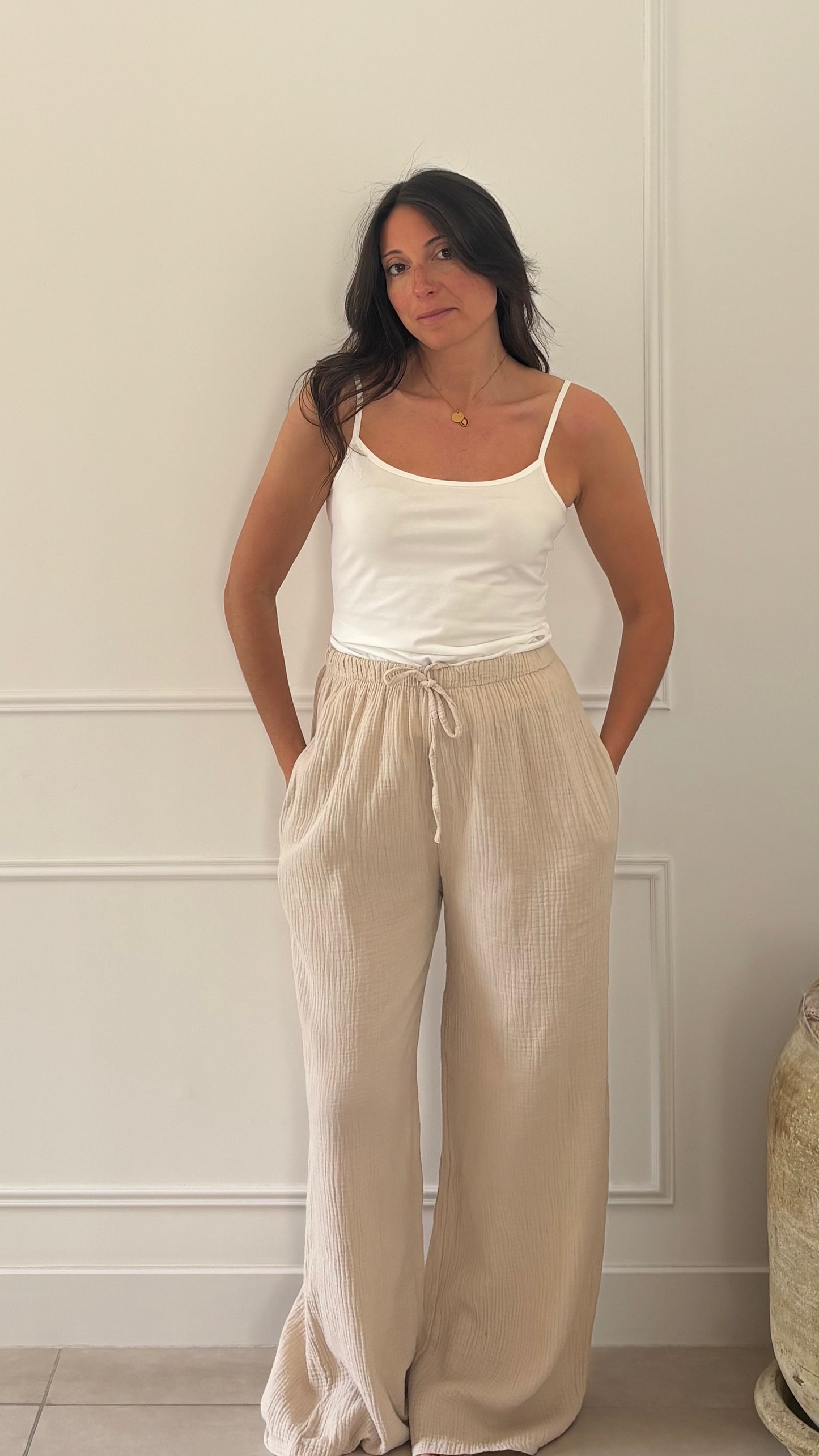 Pantalon MARION - Beige