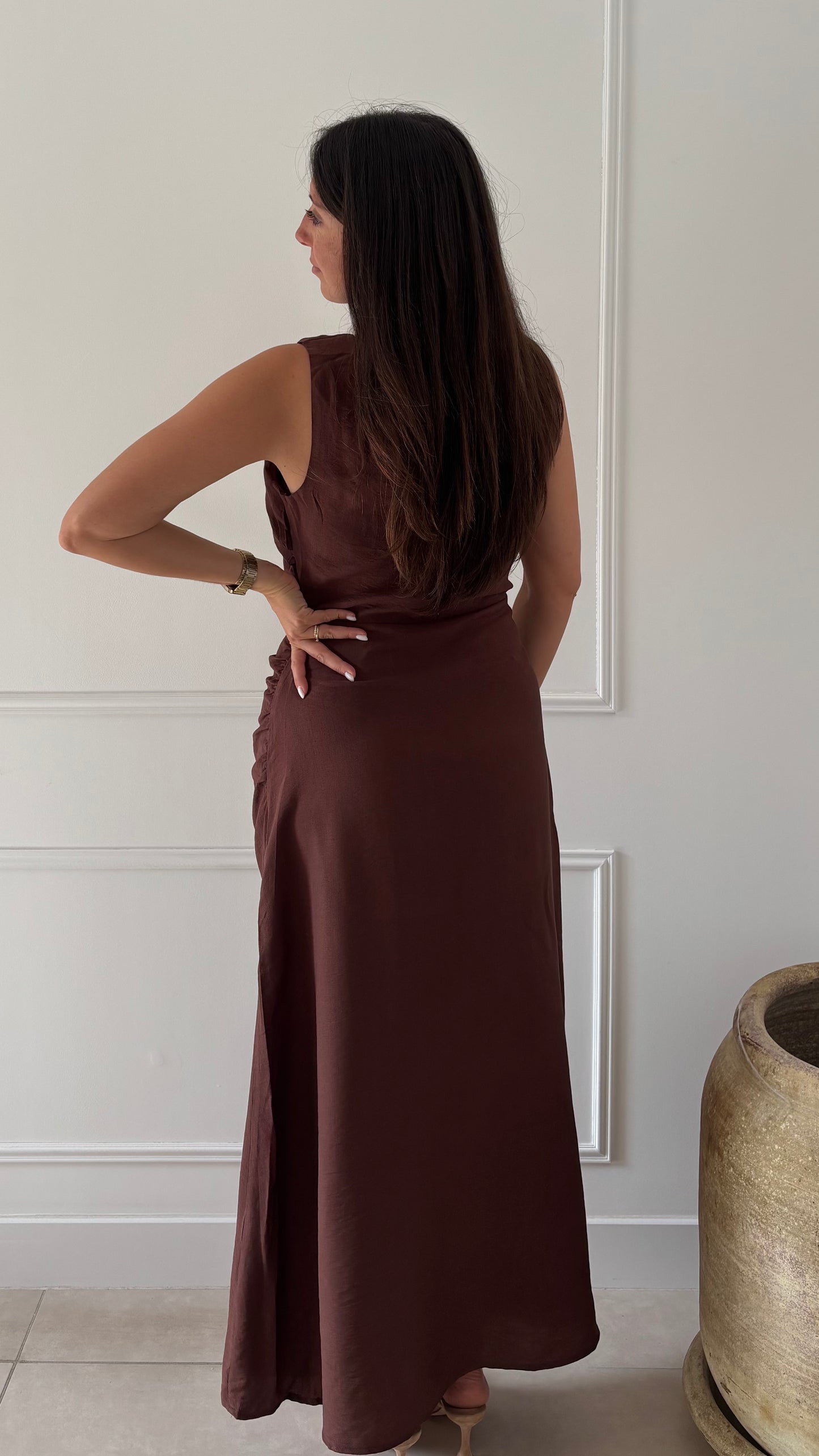 Robe PIA - Marron