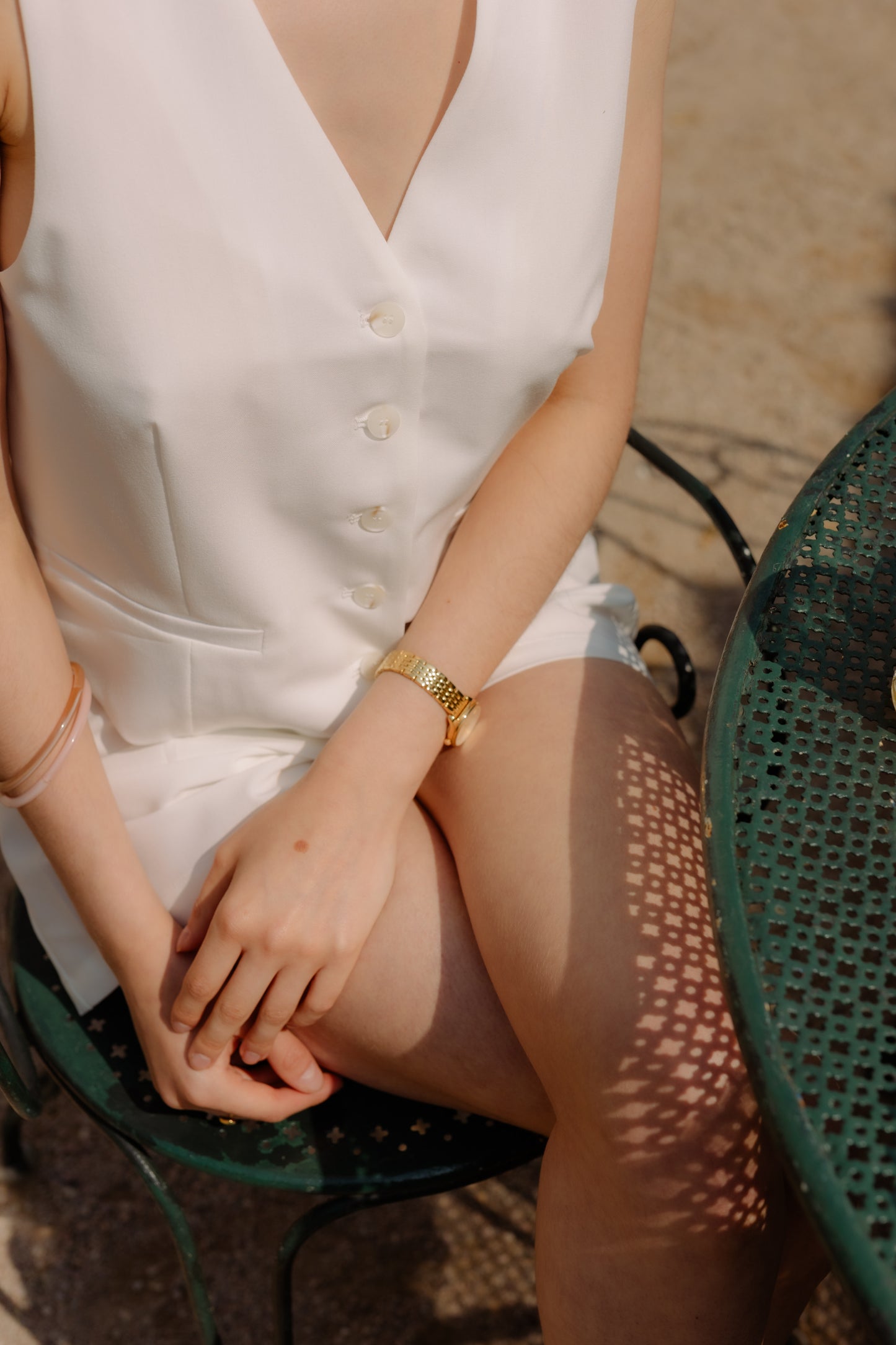 Gilet CHARLY - Blanc