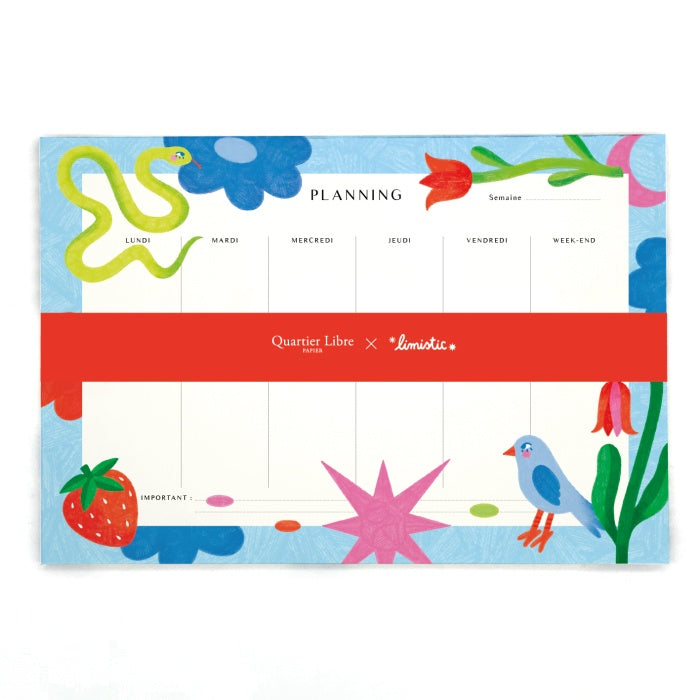 Semainier - QUARTIER LIBRE