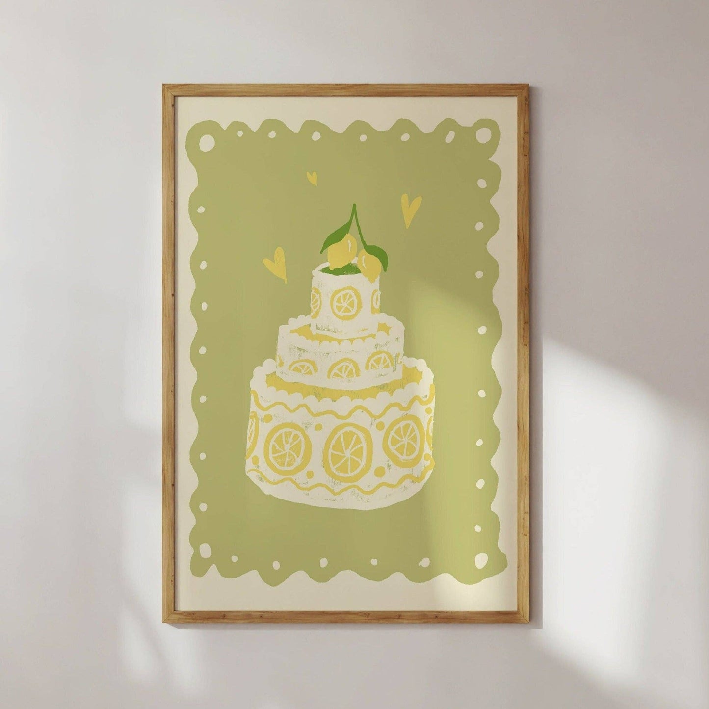 Affiche gâteau au citron - STUDIO DOLCI