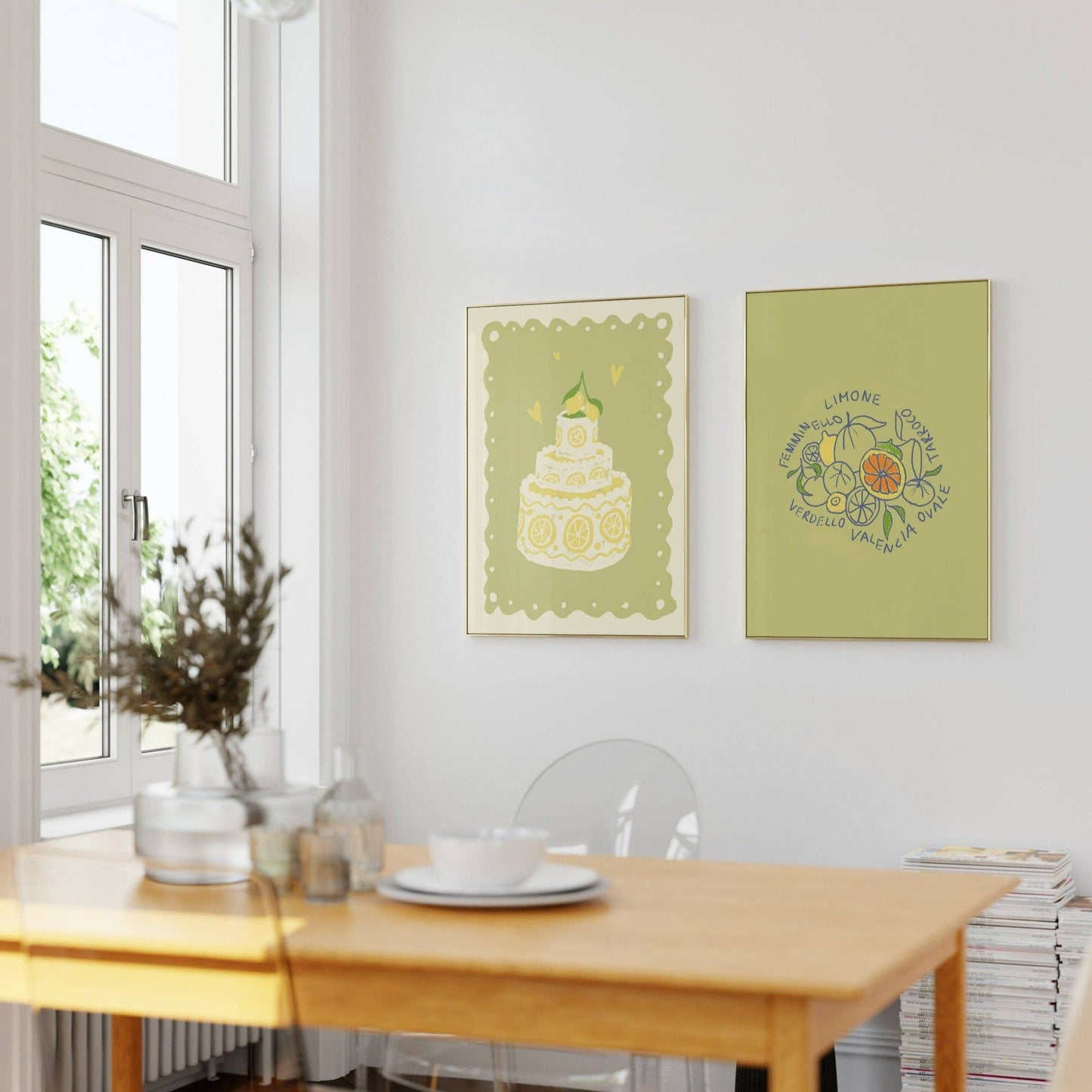 Affiche gâteau au citron - STUDIO DOLCI