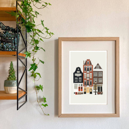Affiche Amsterdam - MELANIE VOITURIEZ