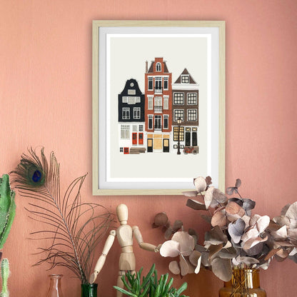 Affiche Amsterdam - MELANIE VOITURIEZ