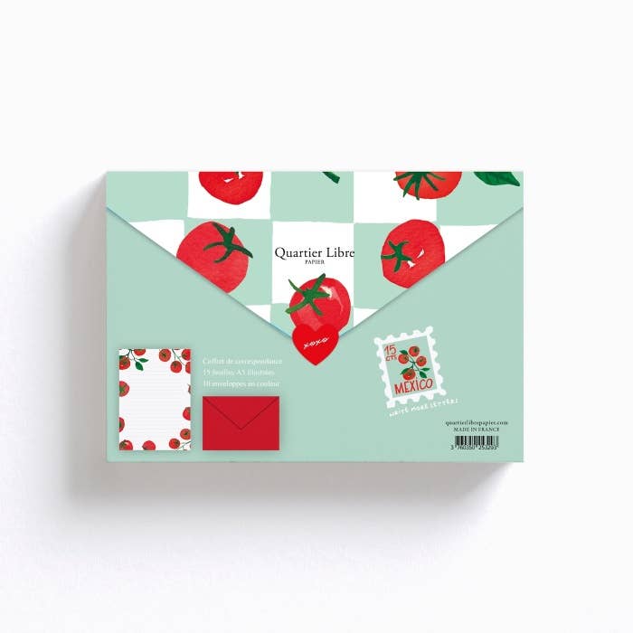 Coffret de Papier à Lettre - QUARTIER LIBRE