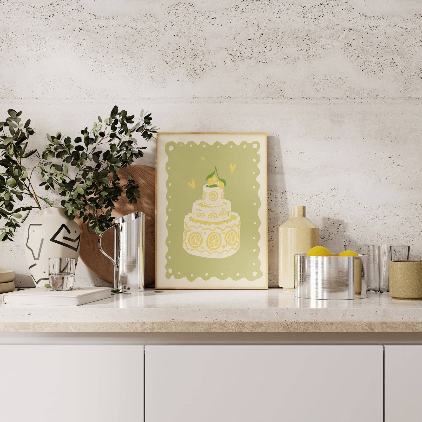 Affiche gâteau au citron - STUDIO DOLCI