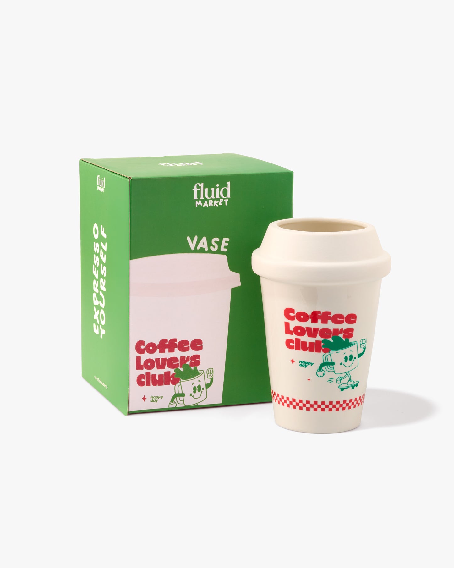 VASE CUP OF COFFEE - FLUID MARKET