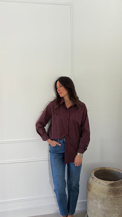 Chemise NOLA - BORDEAUX