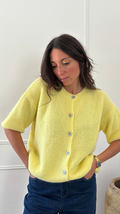 Gilet ROMANE - JAUNE