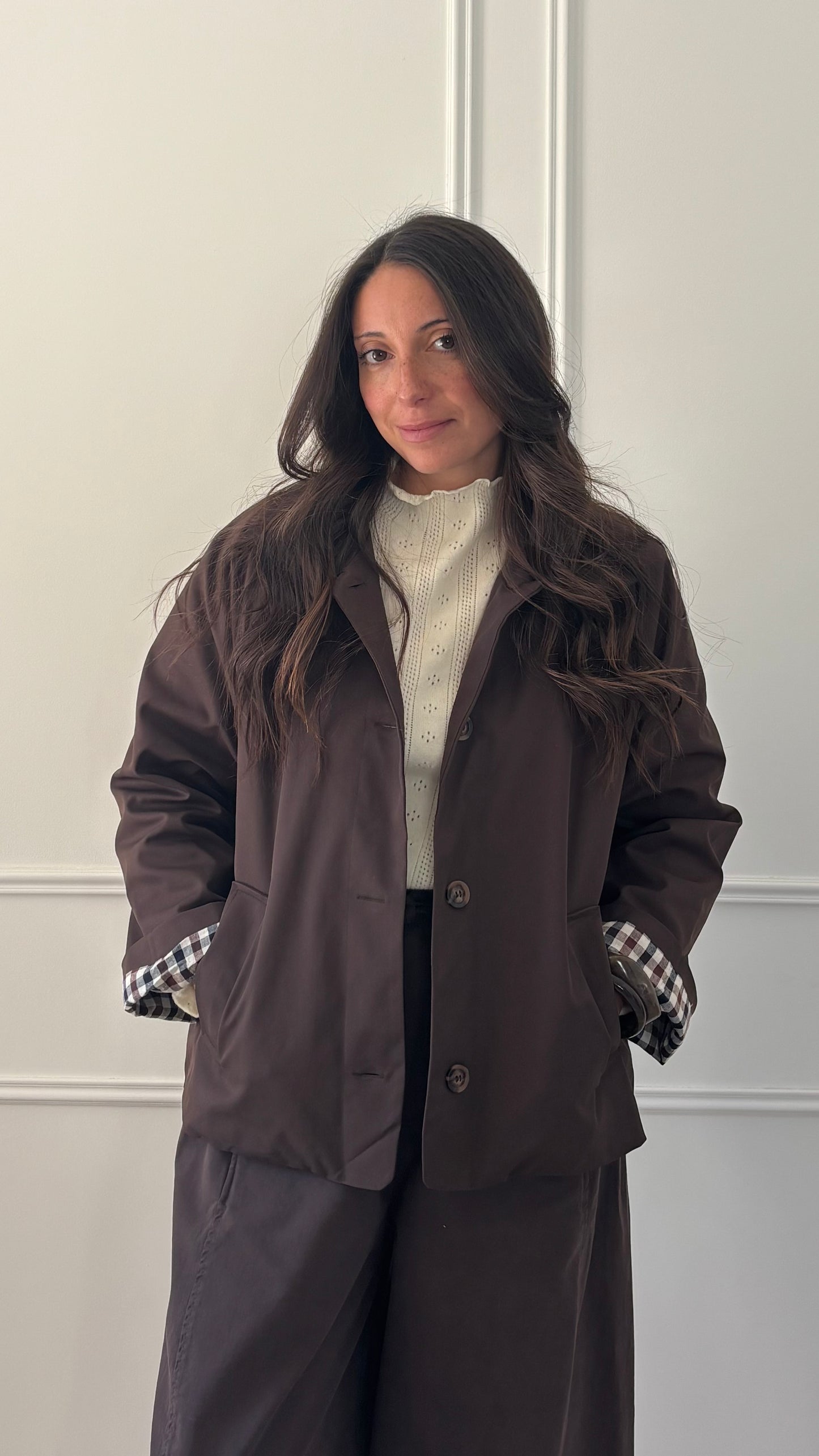 Veste JUNE - Marron