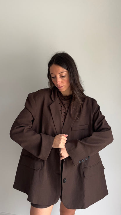 Blazer MIA - Chocolat