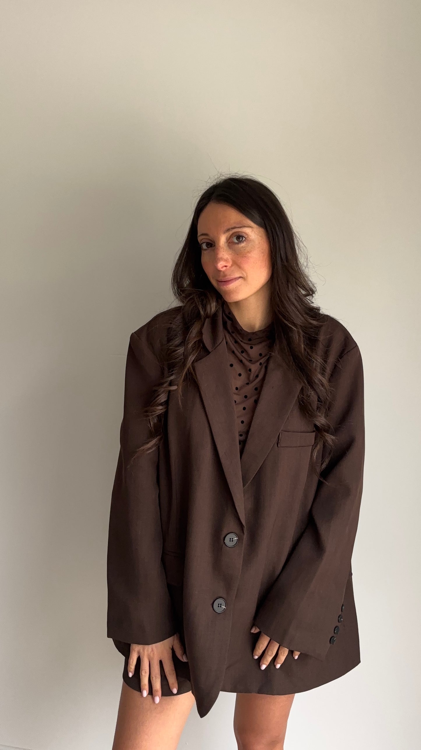 Blazer MIA - Chocolat