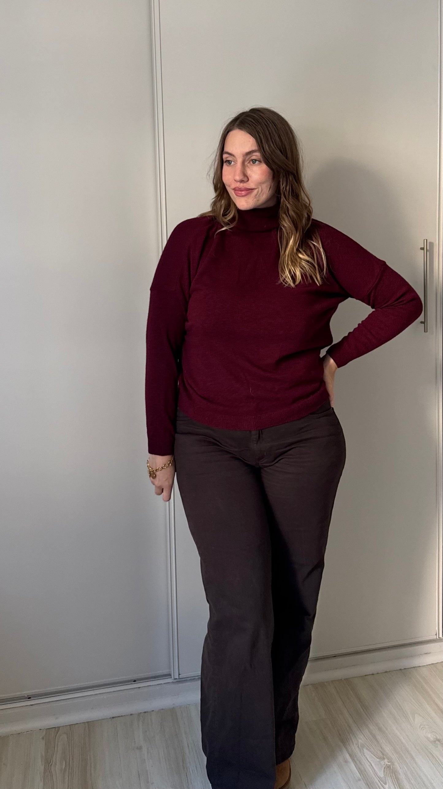 Pull CLARA - BORDEAUX