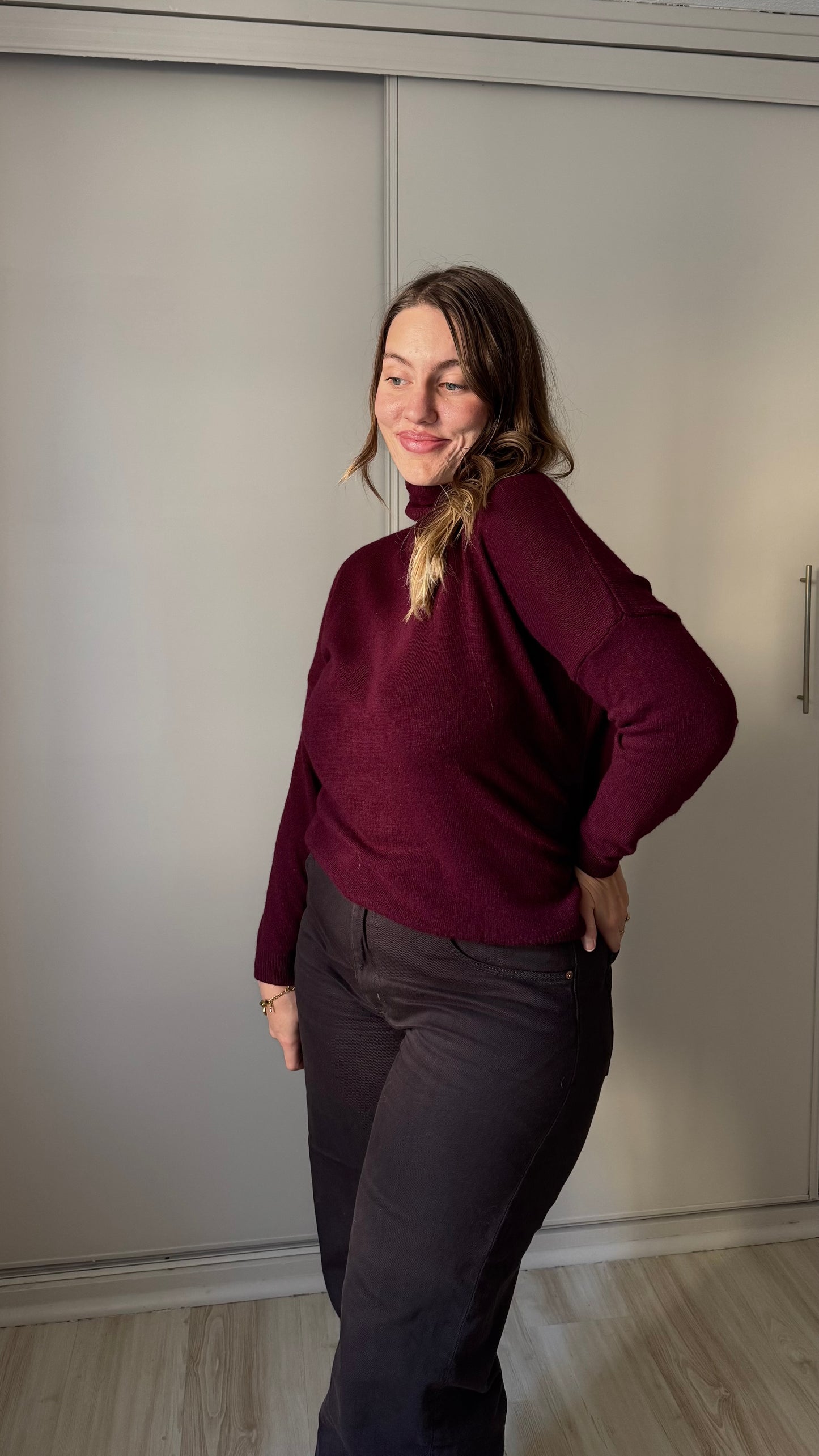 Pull CLARA - BORDEAUX