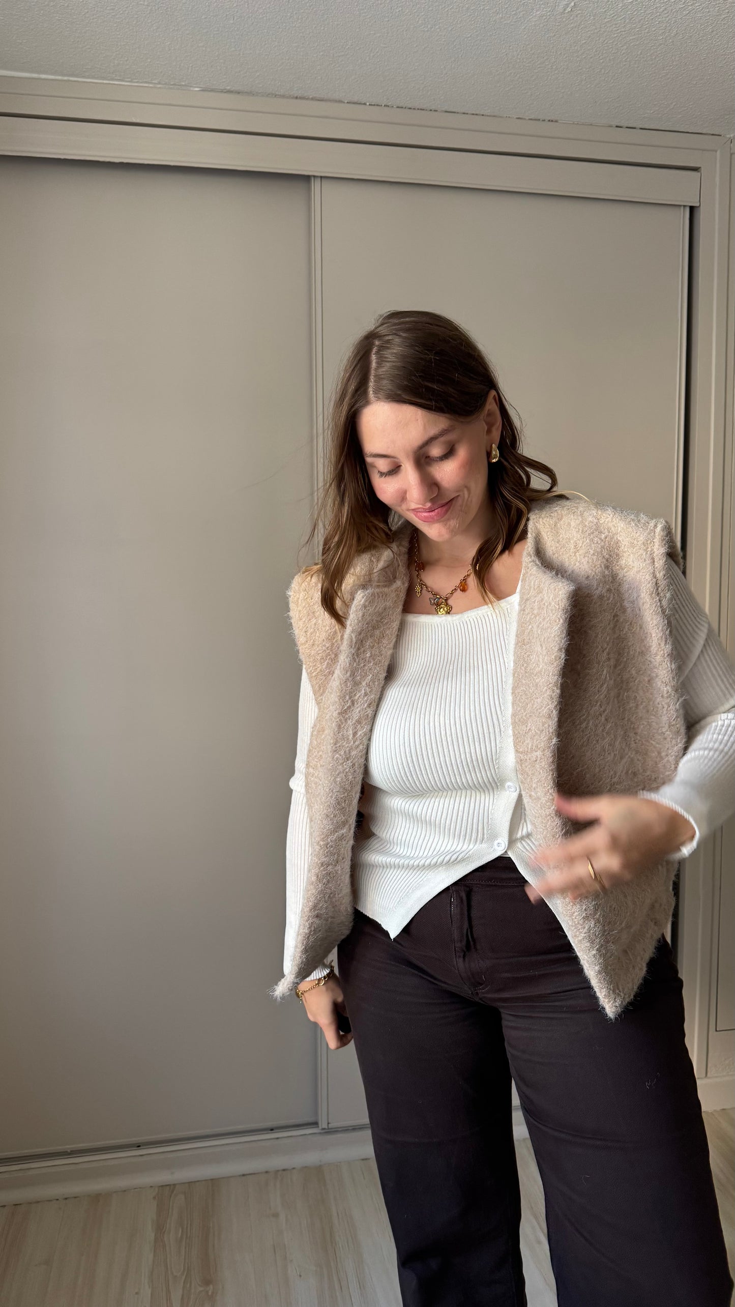 Gilet ULYSSE - BEIGE