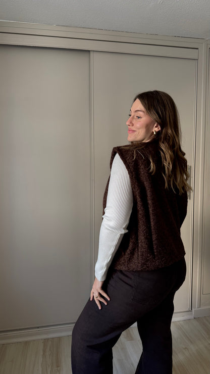 Gilet ULYSSE - CHOCOLAT