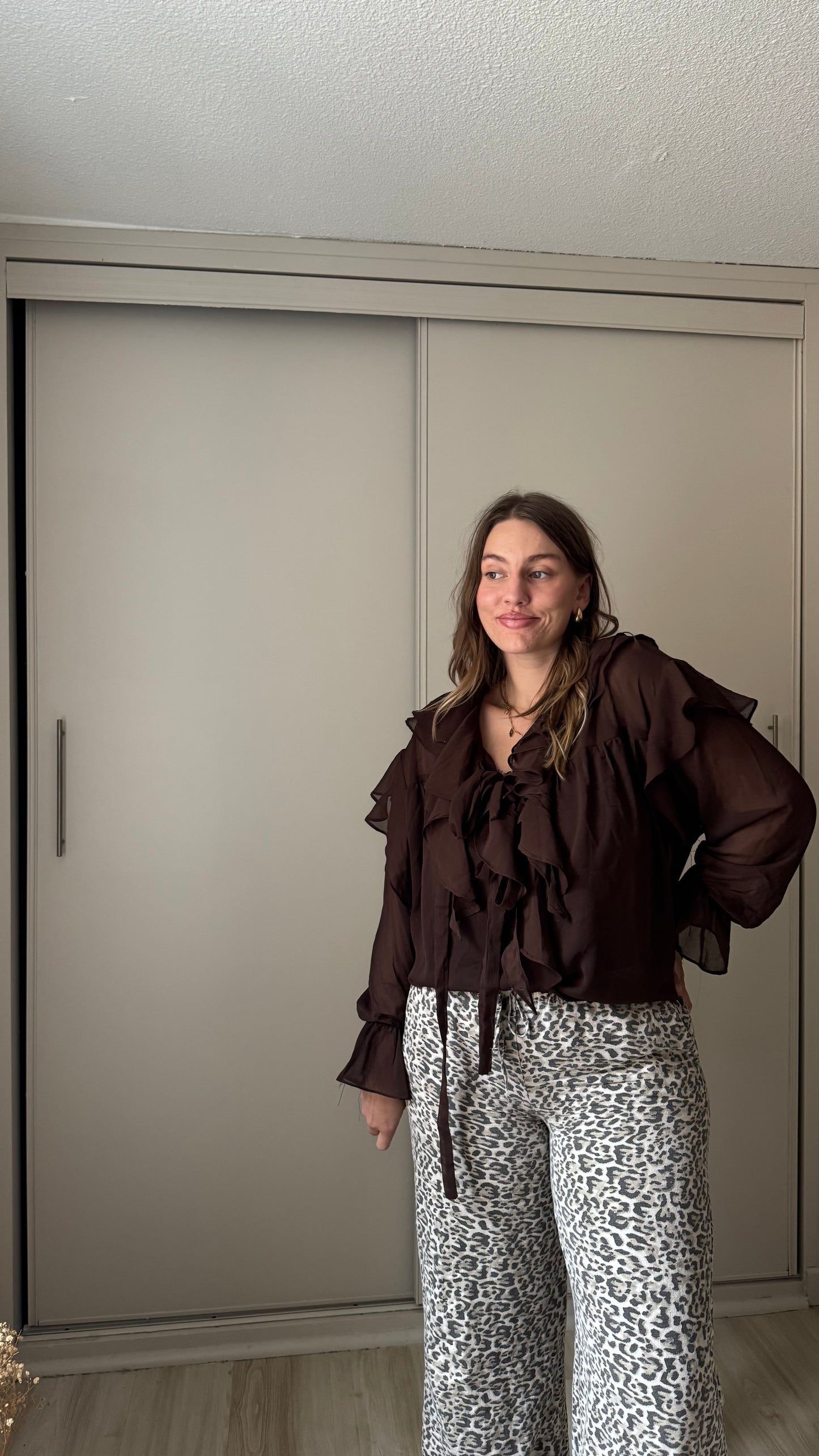 Blouse HELOISE - CHOCOLAT