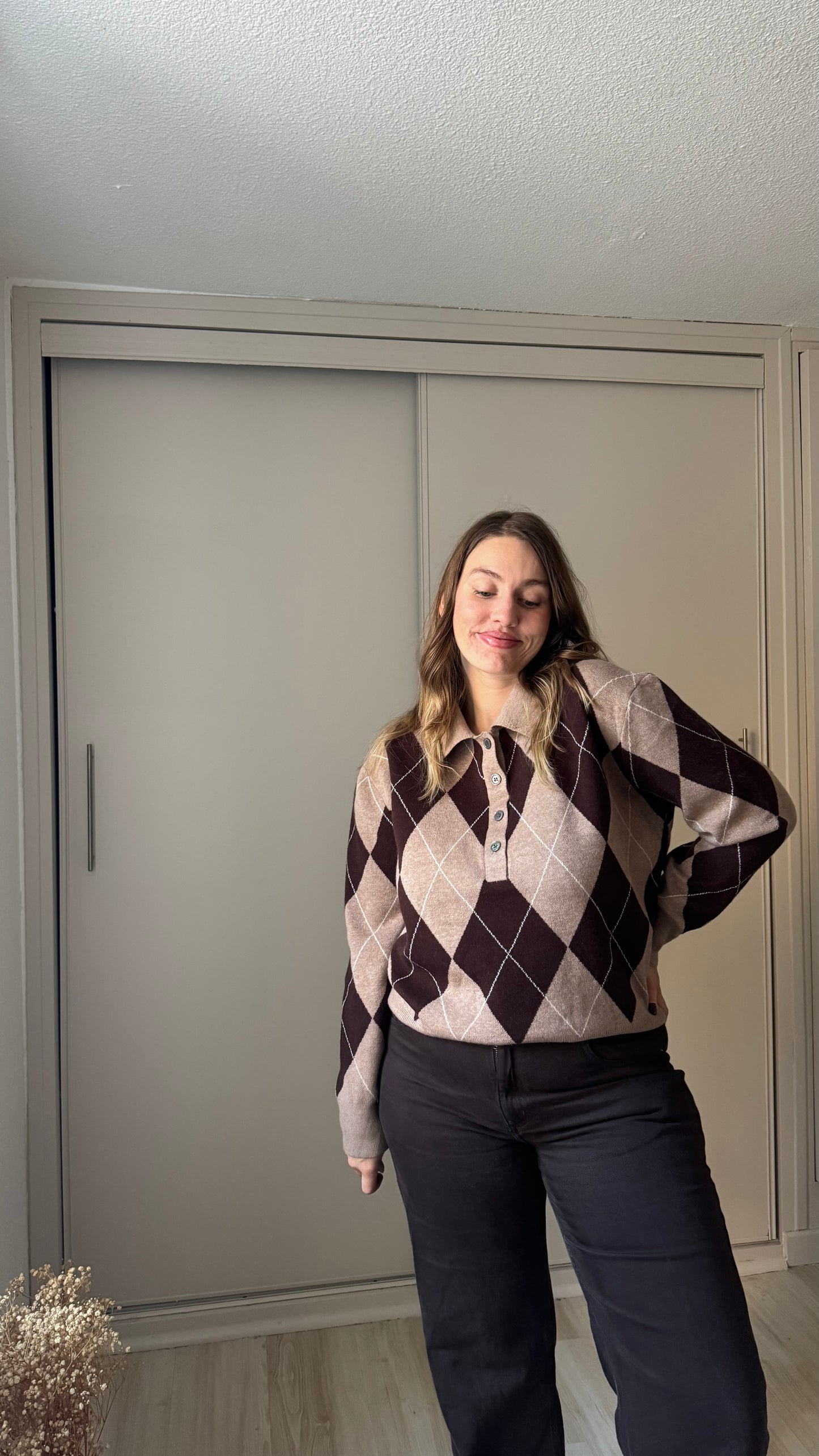 Pull TIMOTHEE - TAUPE