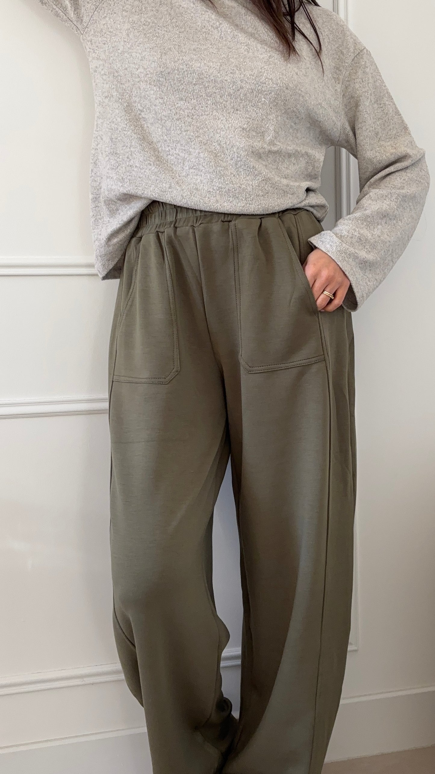 Pantalon LUC - Kaki