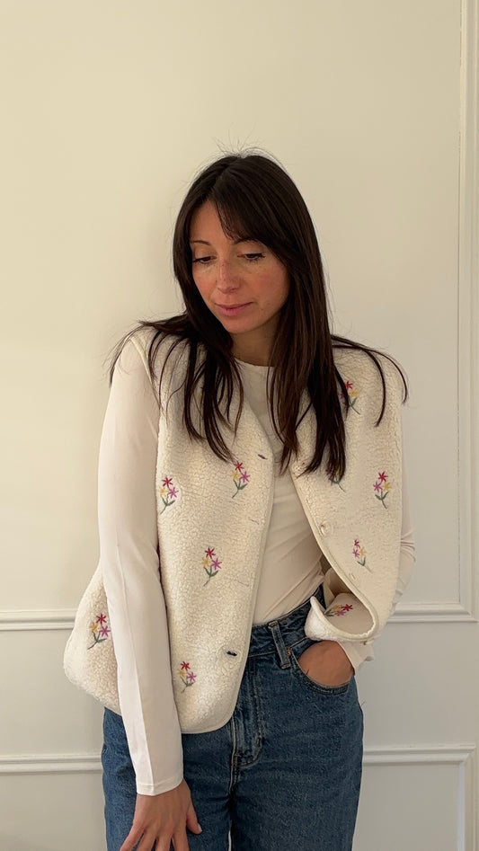 Veste sans manche - Flora
