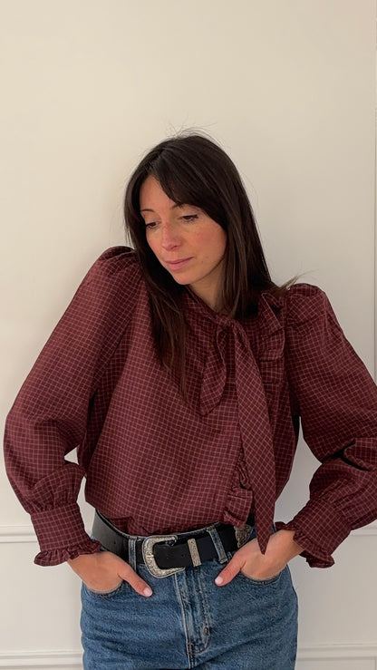 Chemise BURGUNDY