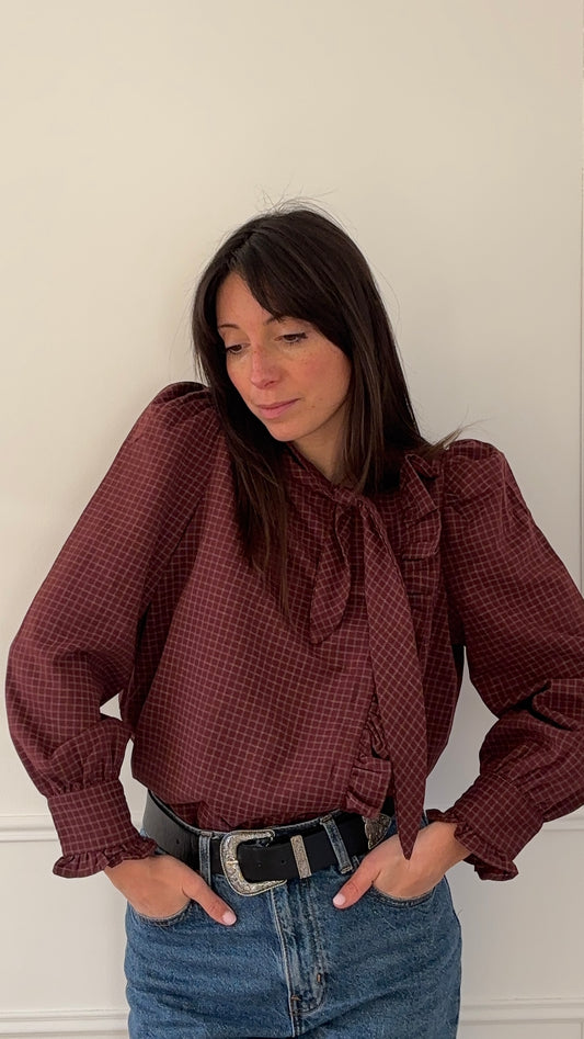 Chemise BURGUNDY