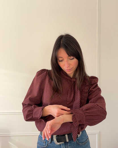 Chemise BURGUNDY