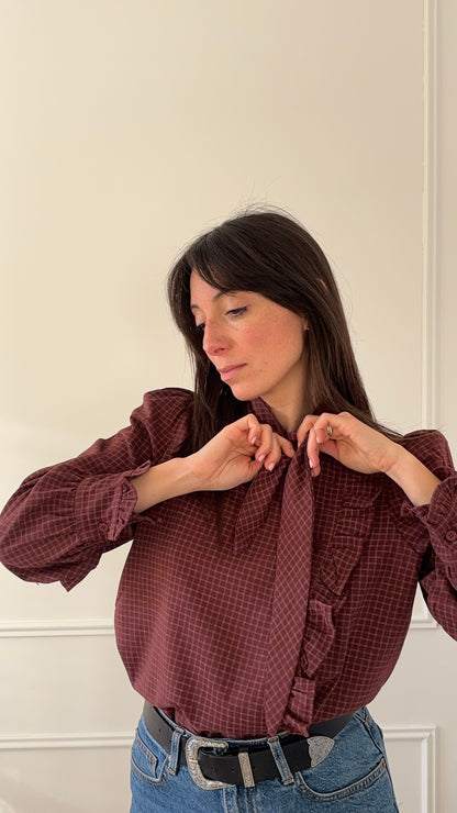 Chemise BURGUNDY