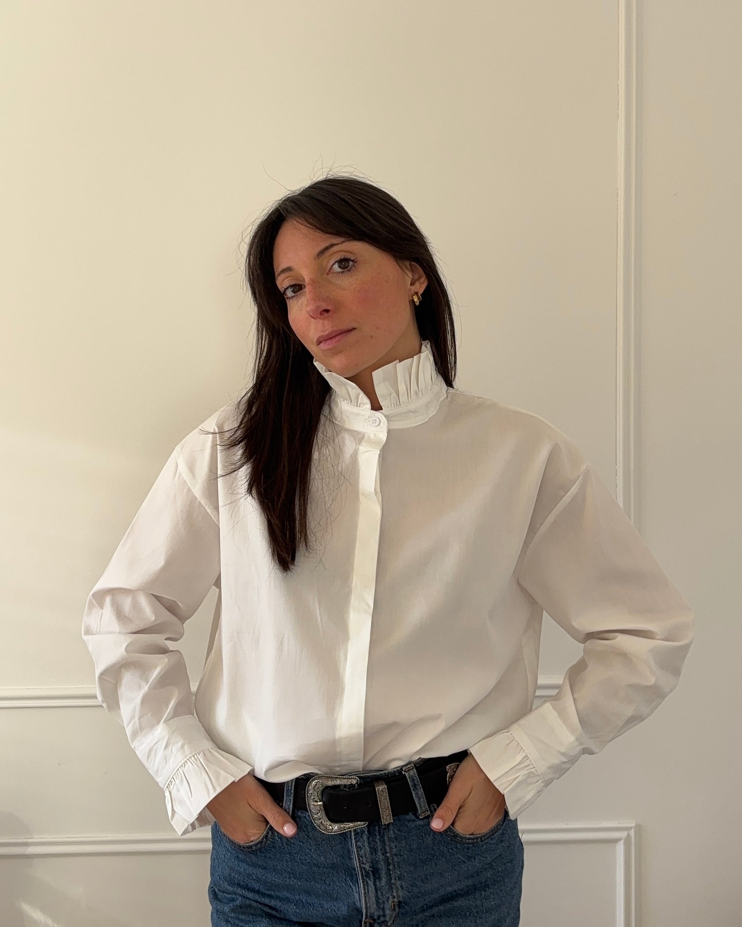 Chemise FLAVIE - Blanc