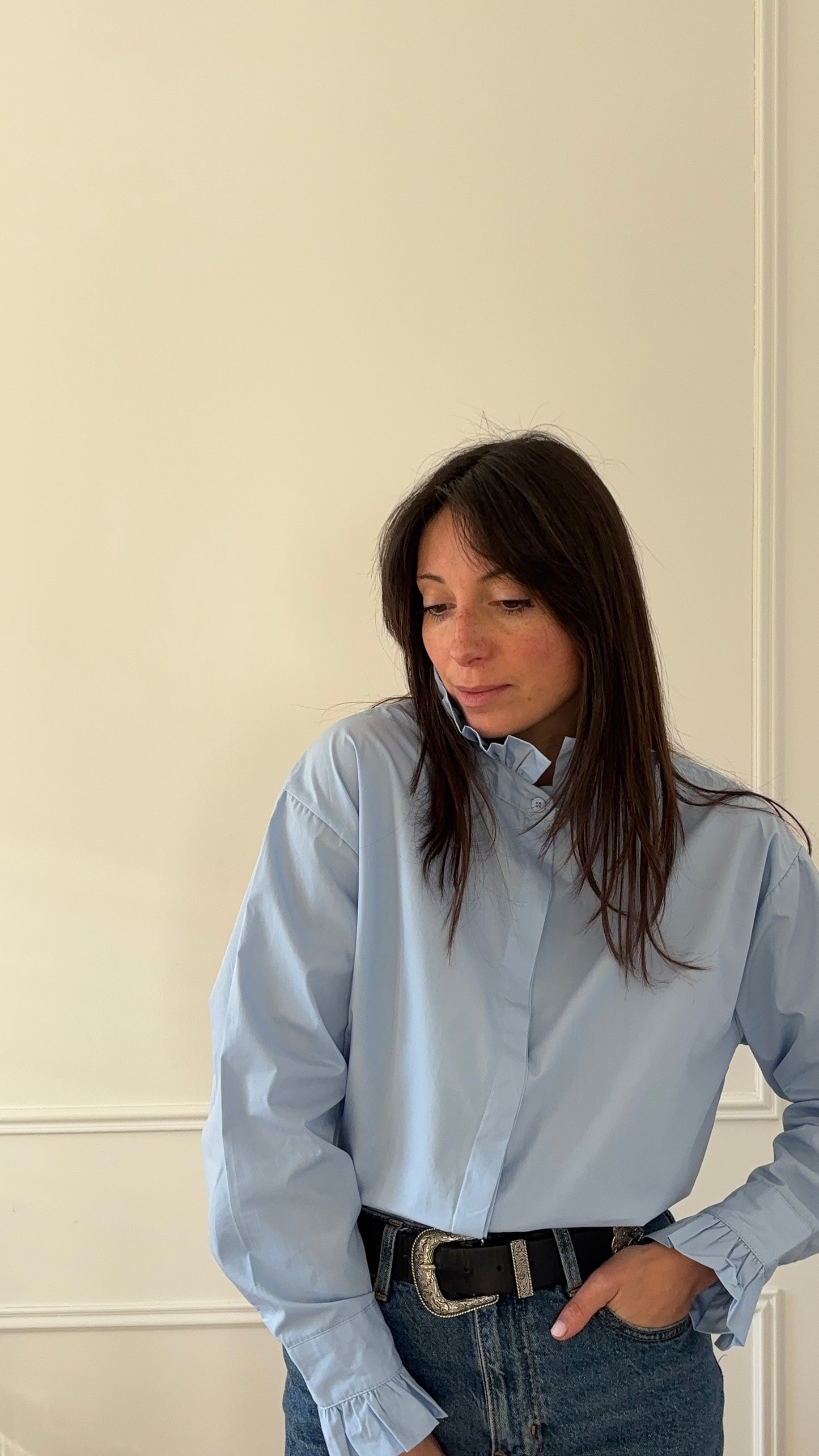 Chemise FLAVIE - Bleu