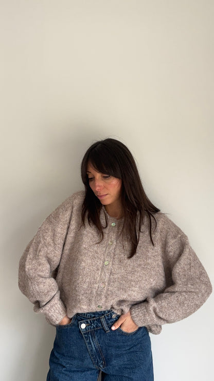 Gilet CELESTE - Taupe