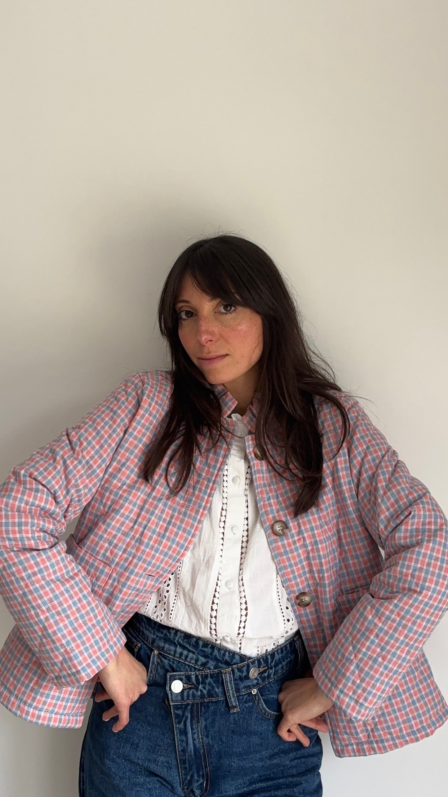 Veste matelassée SOLINE - Carreaux