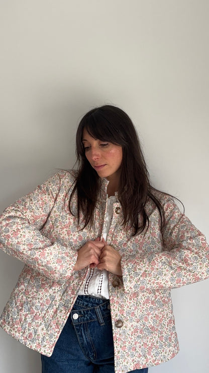 Veste matelassée SOLINE - Fleurie