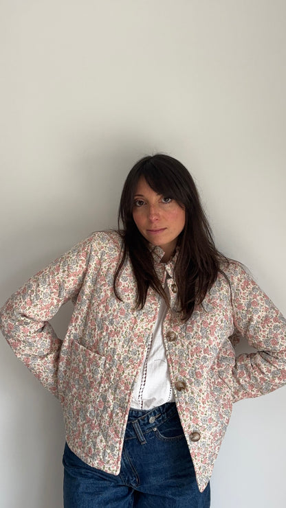 Veste matelassée SOLINE - Fleurie