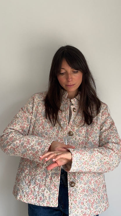 Veste matelassée SOLINE - Fleurie