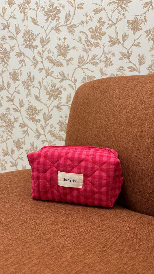 Trousse VICHY - Rose