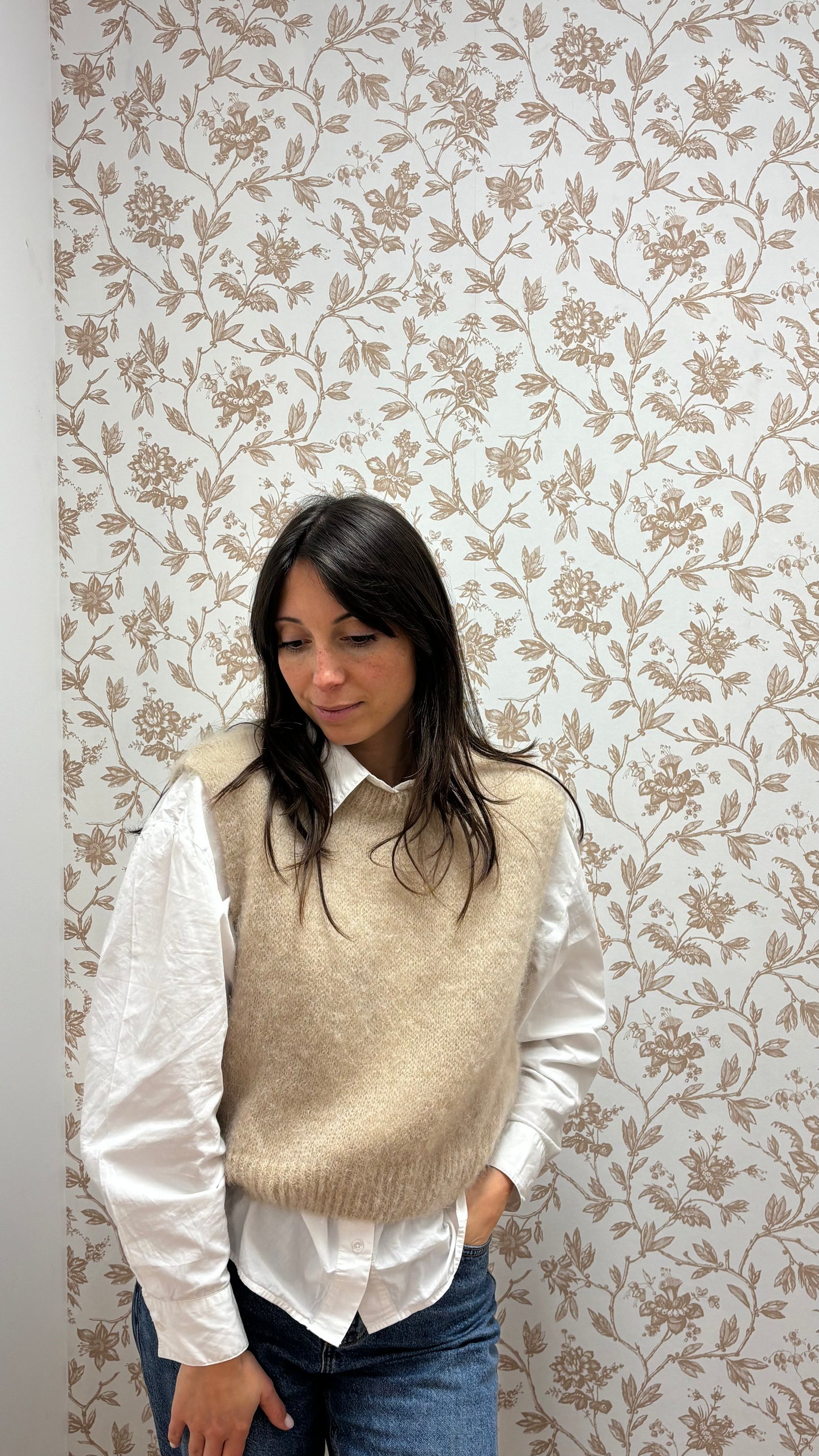 Pull LOUISE - Taupe
