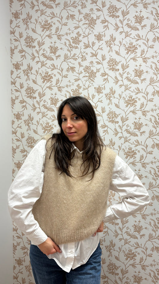 Pull LOUISE - Taupe