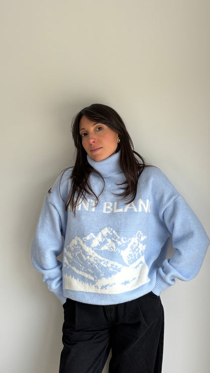 Pull col roulé MONT-BLANC