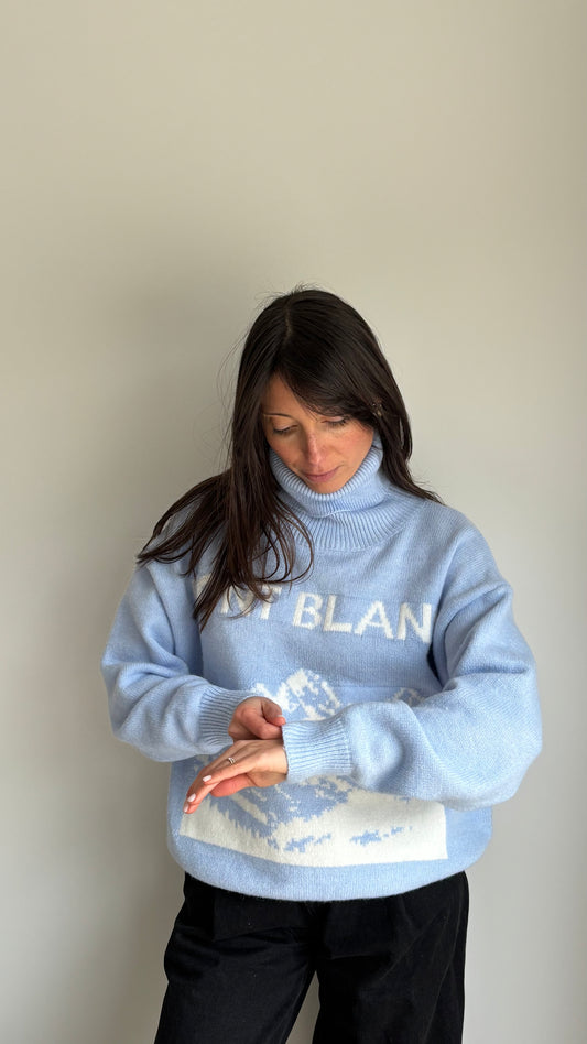 Pull col roulé MONT-BLANC