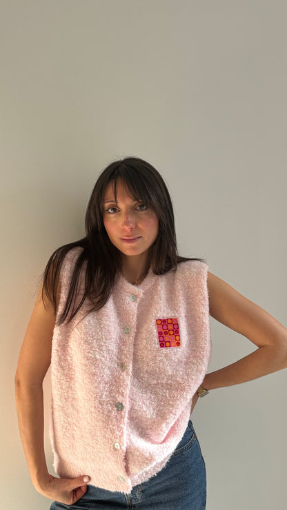 Gilet sans manche LUC - Rose