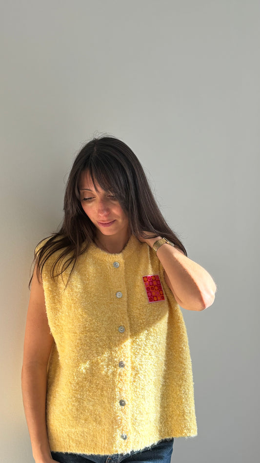 Gilet sans manche LUC - Jaune