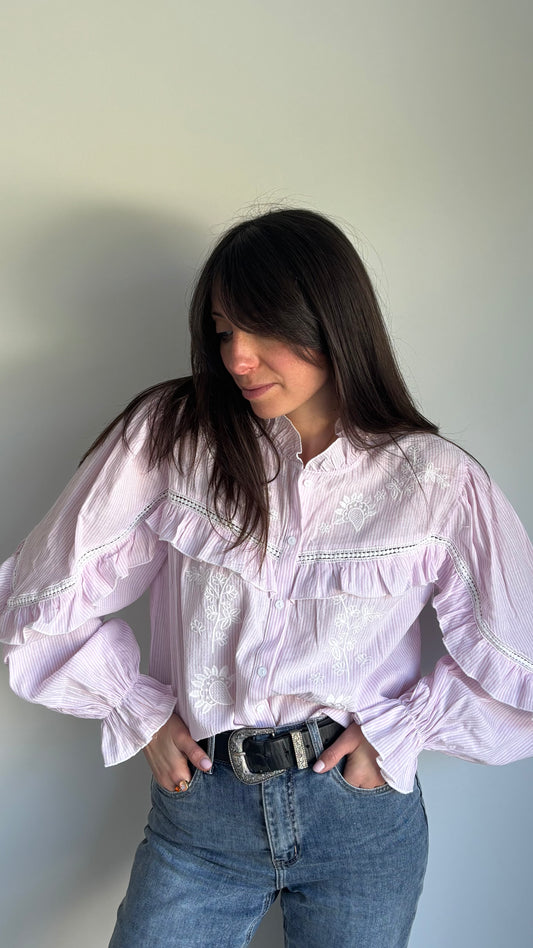 Chemise VICKY - Rose