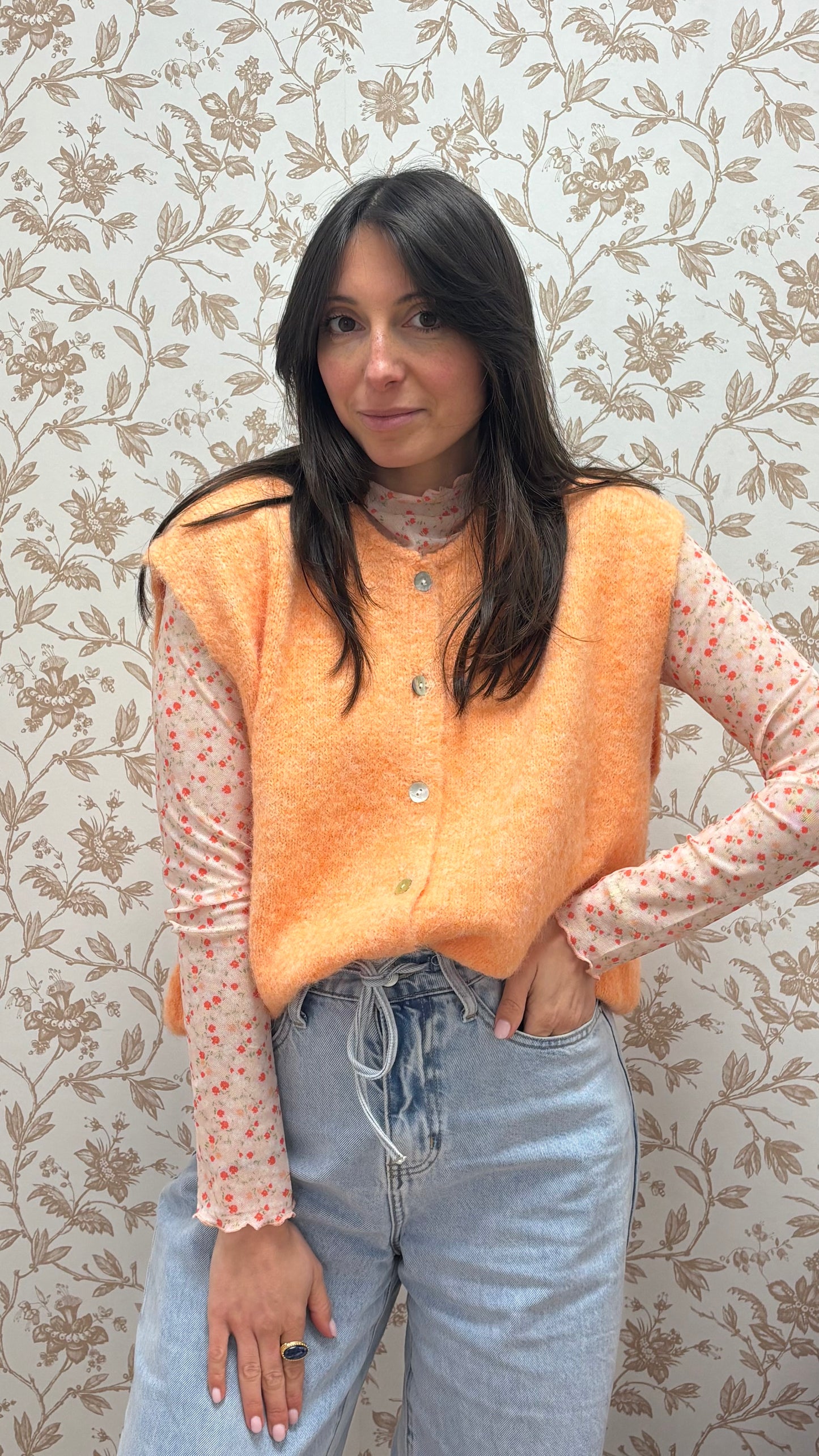 Gilet sans manche AXEL - Orange