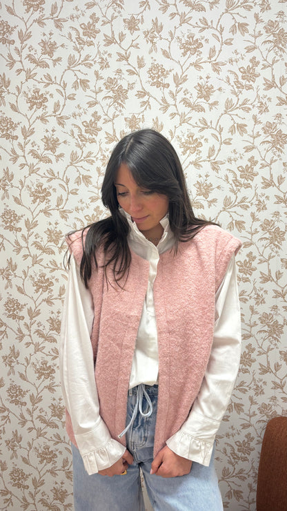 Gilet ULYSSE - Rose poudré