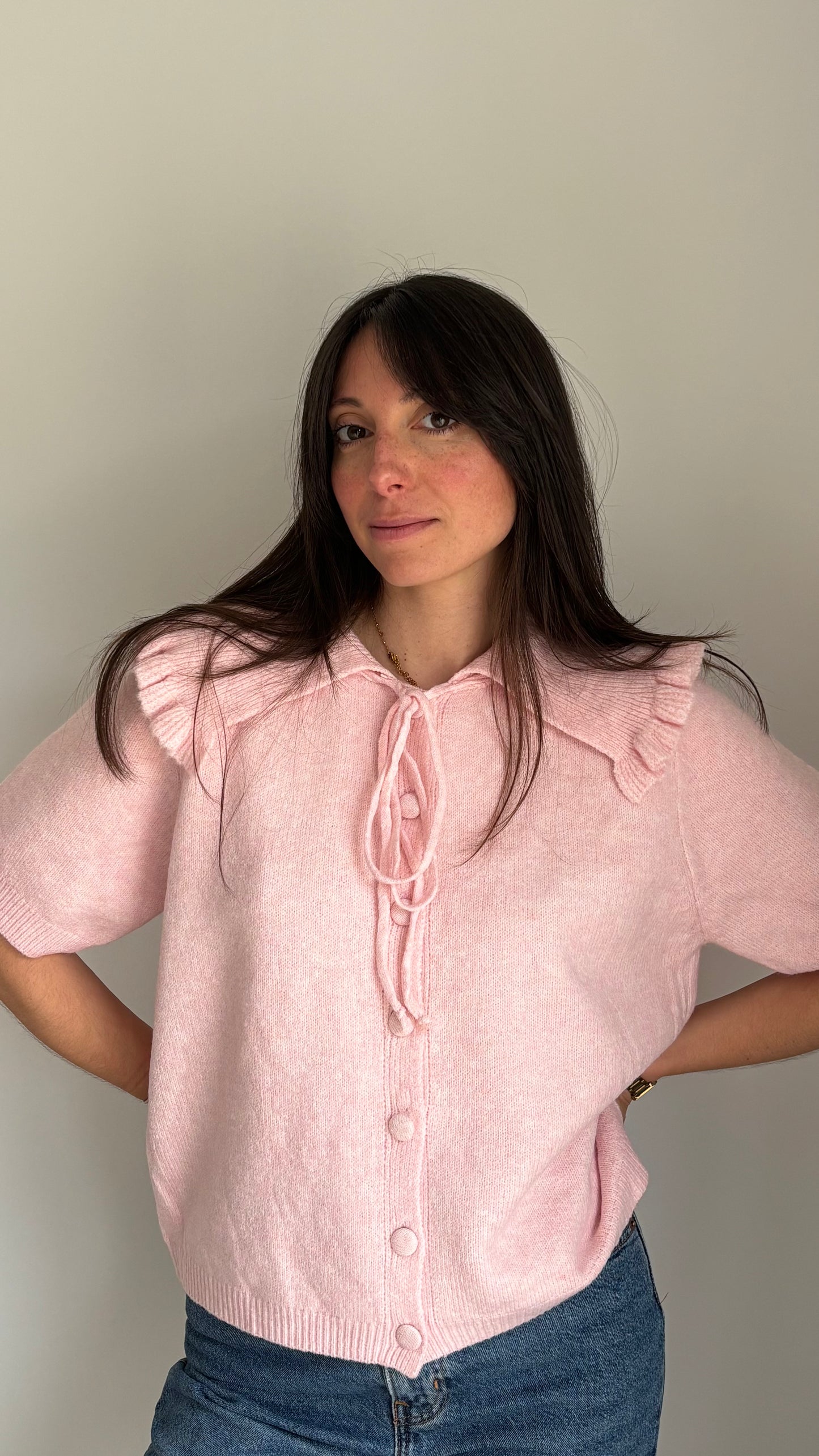 Gilet MELISSA - Rose